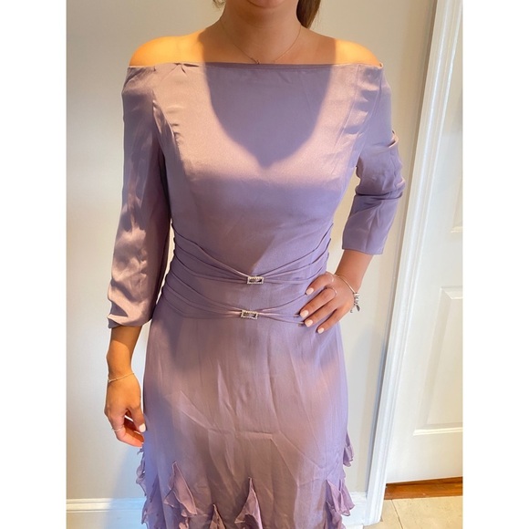 Jovani Off Shoulder Gown - Picture 2 of 5